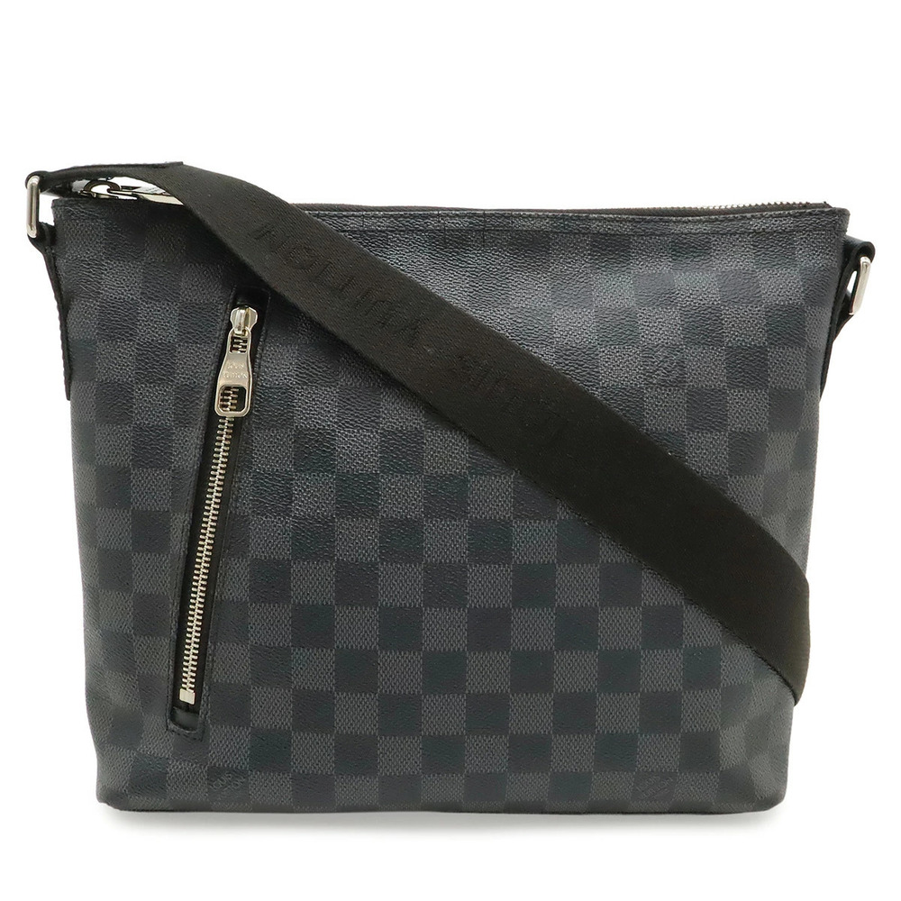 LOUIS VUITTON Damier Graphite Black Mick Messenger Crossbody